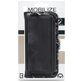 Mobilize Gelly Zipper Samsung Galaxy A50 Hoesje Uitneembare 2in1 Clutch - Zwart