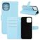 Mobigear Classic iPhone 12 Hoesje Bookcase Portemonnee - Blauw
