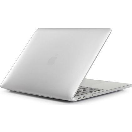 Mobigear Metallic MacBook Pro 16 Inch (2019-2020) Hoes Hardshell Laptopcover MacBook Case - Zilver - Model A2141