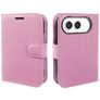 Mobigear Classic iPhone Duo Hoesje Bookcase Portemonnee - Roze