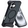 Mobiparts Hardcover iPhone 16 MagSafe Hoesje Hardcase Backcover met Standaard - Satin Black