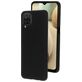 Mobiparts Samsung Galaxy A12 Siliconen Hoesje Backcover - Zwart
