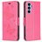 Mobigear Butterfly Samsung Galaxy A54 Hoesje Bookcase Portemonnee - Magenta