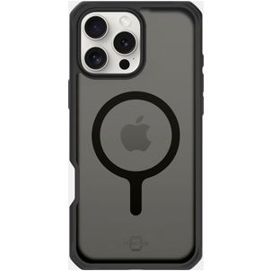 ITSKINS Level 2 HybridMagFrost R iPhone 16 Pro MagSafe Hoesje Hardcase Backcover Shockproof - Zwart