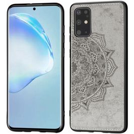 Mobigear Mandala Samsung Galaxy S20 Plus Hoesje Hardcase Backcover - Grijs Mobigear Mandala Samsung Galaxy S20 Plus Hoesje Hardcase Backcover - Grijs