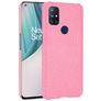 Mobigear Croco OnePlus Nord N10 5G Hoesje Hardcase Backcover - Roze