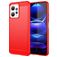 Mobigear Brushed Xiaomi Redmi Note 12 Hoesje Flexibel TPU Backcover - Rood
