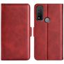 Mobigear Slim Magnet TCL 20 R 5G Hoesje Bookcase Portemonnee - Rood