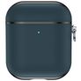 Valenta Snap Apple AirPods 2 Hoesje Echt Leer - Blauw