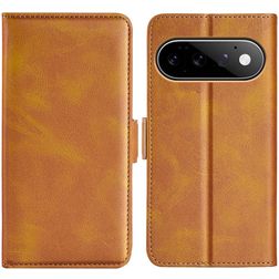 Mobigear Slim Magnet Google Pixel 11 Hoesje Bookcase Portemonnee - Cognac