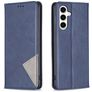 Mobigear Rhombus Slim Samsung Galaxy S24 FE Hoesje Bookcase - Blauw