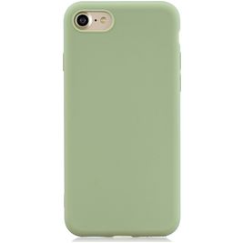Mobigear Colors iPhone 7 Hoesje Flexibel TPU Backcover - Groen