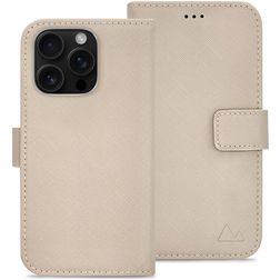 My Style Flex Wallet iPhone 16 Pro Hoesje Bookcase Portemonnee - Warm Taupe