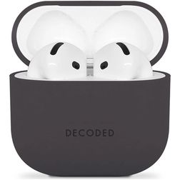 Decoded Apple AirPods 4 Hoesje Flexibel Siliconen - Zwart