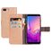 Mobiparts Saffiano Wallet Samsung Galaxy J6 (2018) Hoesje Bookcase Portemonnee - Copper