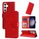 Mobigear Sunflower Samsung Galaxy S24 Plus Hoesje Bookcase Portemonnee - Rood