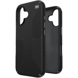 Speck Presidio2 Grip iPhone 16 Hoesje Hardcase Backcover Shockproof - Zwart