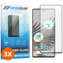 Mobigear Premium Google Pixel 7 Pro Glazen Screenprotector - Case Friendly - Zwart (3-Pack)