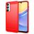 Mobigear Brushed Slim Samsung Galaxy A16 Hoesje Flexibel TPU Backcover - Rood