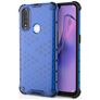 Mobigear Honeycomb OPPO A31 Hoesje Hardcase Backcover Shockproof - Blauw