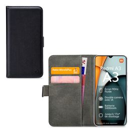 Mobilize Classic Gelly Wallet Xiaomi Redmi A3 Hoesje Bookcase Portemonnee - Zwart