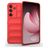 Mobigear Bumpy Samsung Galaxy S25 FE Hoesje Flexibel TPU Backcover - Rood