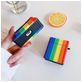 Mobigear Rainbow Apple AirPods Pro 1 Hoesje Flexibel Siliconen