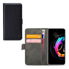 Mobilize Classic Gelly Wallet Motorola Edge 20 Lite Hoesje Bookcase Portemonnee - Zwart