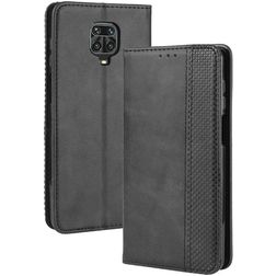 Mobigear Sensation Xiaomi Redmi Note 9S Hoesje Bookcase Portemonnee - Zwart