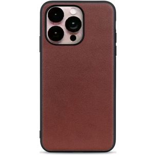 Mobigear Excellent iPhone 14 Pro Max Hoesje Hardcase Backcover - Bruin