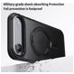 Mobigear Frosted Mag iPhone Air MagSafe Hoesje Hardcase Backcover met Standaard - Grijs