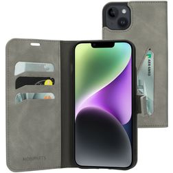 Mobiparts Classic Wallet iPhone 14 Plus Hoesje Bookcase Portemonnee - Granite Grey