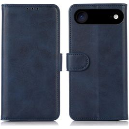 Mobigear Wallet iPhone Air Hoesje Bookcase Portemonnee - Blauw