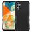 Mobigear Non-slip Armor Samsung Galaxy A14 Hoesje Hardcase Backcover Shockproof - Zwart