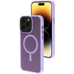 Mobiparts Hardcover iPhone 14 Pro Max MagSafe Hoesje Hardcase Backcover - Satin Lila