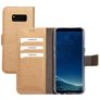 Mobiparts Saffiano Wallet Samsung Galaxy S8 Hoesje Bookcase Portemonnee - Copper