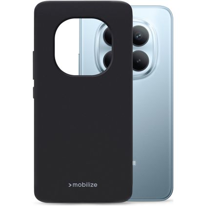 Mobilize Rubber Gelly Xiaomi Redmi Note 17 Pro Plus Hoesje Flexibel TPU Backcover - Zwart