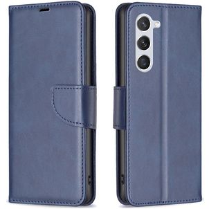 Mobigear Excellent Samsung Galaxy S25 Hoesje Bookcase Portemonnee - Blauw