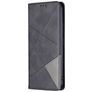 Mobigear Rhombus Slim POCO M4 Pro 5G Hoesje Bookcase - Zwart