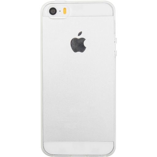 Mobigear Basics Doorzichtig iPhone SE (2016) Hoesje Flexibel TPU Backcover - Transparant