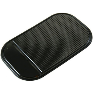 Mobigear Sticky Anti-Slip Mat Telefoonhouder Auto Dashboard Universeel (max 13,5 cm x 7,5 cm) - Zwart