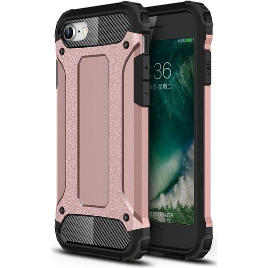 Mobigear Tough Armor Case Rose Gold Apple iPhone SE (2020) / 8/7