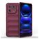 Mobigear Bumpy Xiaomi 13 Pro Hoesje Flexibel TPU Backcover - Bordeaux Rood