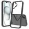 Mobigear Crystal iPhone 16 Plus Hoesje Hardcase Backcover - Zwart