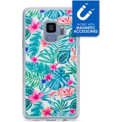 My Style Magneta Samsung Galaxy S9 Hoesje Flexibel TPU Backcover - Jungle