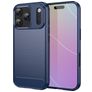 Mobigear Brushed Slim iPhone 18 Pro Hoesje Flexibel TPU Backcover - Blauw