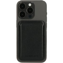 Mobiparts Cardholder Pasjeshouder - 3 Pasjes - MagSafe Compatible - Zwart