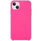 Mobigear Rubber Touch iPhone 15 Plus Siliconen Hoesje Backcover - Magenta