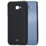 Mobilize Rubber Gelly Samsung Galaxy J4 Plus Hoesje Flexibel TPU Backcover - Matt Black