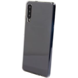 Mobiparts Classic Doorzichtig Samsung Galaxy A7 (2018) Hoesje Flexibel TPU Backcover - Transparant